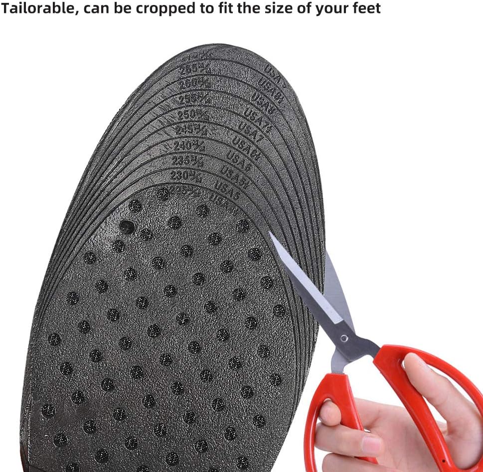 Height Increase Insole, 3-Layer for Men & Women